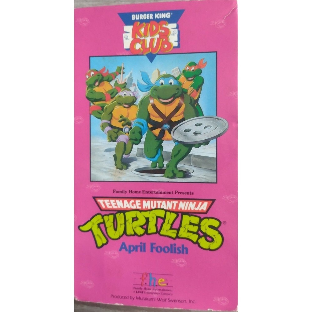 Teenage Mutant Ninja Turtles Vintage VHS - Picture 3 of 6